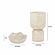 Platform Tan Swirl Resin Kiddush Cup by TOV Furniture