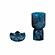 Platform Blue Swirl Resin Kiddush Cup by TOV Furniture