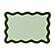 Scalloped Edge Olive Green Cotton Placemat - Set of 4 by TOV Furniture