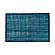 Peele Blue Seagrass Placemat - Set of 4 by TOV Furniture