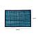 Peele Blue Seagrass Placemat - Set of 4 by TOV Furniture