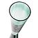 Flute Green Champagne Glasses - Set of 4 by TOV Furniture