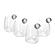 Boule Clear Water Glass - Set of 4 by TOV Furniture