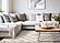 Talia Cream Black Striped Diamond Rug by Kalora