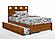 Tamarind Cherry Platform Bed by Night & Day Furniture