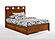 Tamarind Cherry Platform Bed by Night & Day Furniture