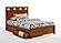 Tamarind Cherry Platform Bed by Night & Day Furniture