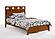 Tamarind Cherry Platform Bed by Night & Day Furniture