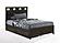 Tamarind Dark Chocolate Platform Bed by Night & Day Furniture