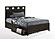 Tamarind Dark Chocolate Platform Bed by Night & Day Furniture