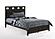 Tamarind Dark Chocolate Platform Bed by Night & Day Furniture