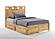 Tamarind Natural Platform Bed by Night & Day Furniture