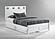 Tamarind White Platform Bed by Night & Day Furniture