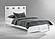 Tamarind White Platform Bed by Night & Day Furniture