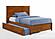 Tarragon Cherry Platform Bed by Night & Day Furniture