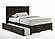 Tarragon Dark Chocolate Platform Bed by Night & Day Furniture