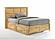 Tarragon Natural Platform Bed by Night & Day Furniture