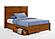 Tarragon Cherry Platform Bed by Night & Day Furniture