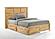 Tarragon Natural Platform Bed by Night & Day Furniture