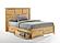 Tarragon Natural Platform Bed by Night & Day Furniture