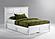 Tarragon White Platform Bed by Night & Day Furniture
