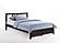 Thyme Dark Chocolate Platform Bed by Night & Day Furniture