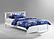 Thyme White Platform Bed by Night & Day Furniture