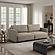 Serta&reg; Toronto Queen Convertible Sofa in Brown by Lifestyle