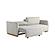 Serta&reg; Toronto Queen Convertible Sofa in Ivory by Lifestyle