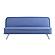 Serta Trenton Convertible Futon in Blue by Lifestyle