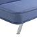 Serta Trenton Convertible Futon in Blue by Lifestyle