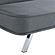 Serta&reg; Trenton Convertible Futon in Charcoal by Lifestyle