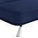 Serta&reg; Trenton Convertible Futon in Navy by Lifestyle