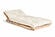 Hakone Twin Tri-Fold Futon Frame - Solid Beech Wood by Comfort Pure