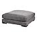Tumble Ottoman Charcoal by Moe's Home Collection