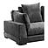 Tumble Nook Modular Sectional Charcoal by Moe's Home Collection