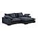 Daydream Sectional Slate Blue by Moe's Home Collection