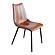 Alibi Dining Chair Brown (Set of 2) by Moe's Home Collection