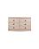Double Dresser w/6 Drawers by Volbis Furniture