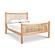 Burlington Wood Bed w/High Footboard by Vermont Furniture Designs