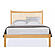 Burlington Wood Bed w/Low Footboard by Vermont Furniture Designs