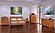 Cable Crossing Wood Bed w/High Footboard by Vermont Furniture Designs