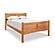 Essex Wood Bed w/High Footboard by Vermont Furniture Designs