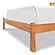 Horizon Wood Bed w/Low Footboard by Vermont Furniture Designs