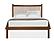 Heartwood Wood Bed w/Low Footboard by Vermont Furniture Designs