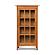 Heartwood Wood 1-Door Bookcase w/Glass Doors by Vermont Furniture Designs