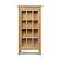 Heartwood Wood 1-Door Bookcase w/Glass Doors by Vermont Furniture Designs