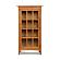 Heartwood Wood 1-Door Bookcase w/Glass Doors by Vermont Furniture Designs