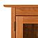 Heartwood Wood 2-Door Bookcase w/Glass Doors by Vermont Furniture Designs