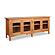 Burlington Wood Console Bookcase w/Glass Doors by Vermont Furniture Designs